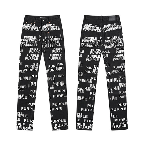 Full-Print White Logo Jeans 28678944