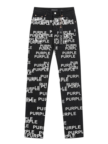 Full-Print White Logo Jeans 28678944