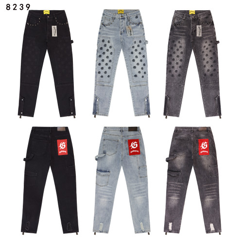 Embroidered Logo Multi-Pocket Jeans 3 colors 28680574