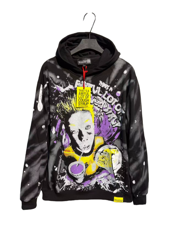 Syrup Swirl Character Print Hoodie 28680621