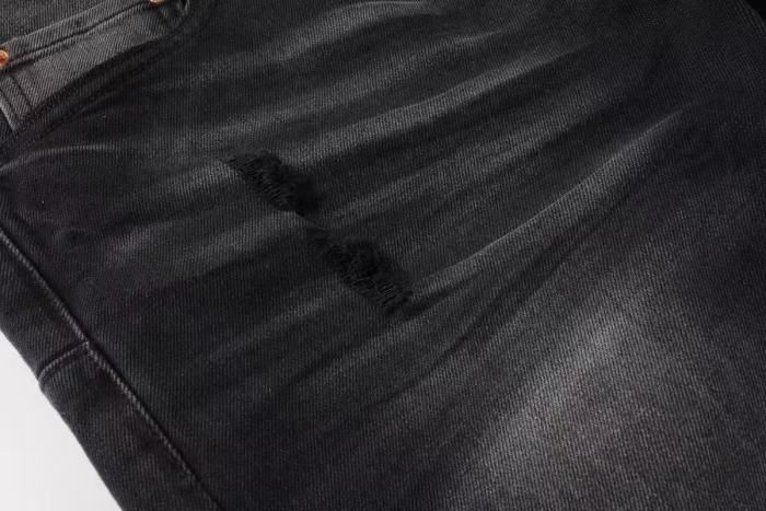 1:1 quality version big holes in the knees jeans 28681639