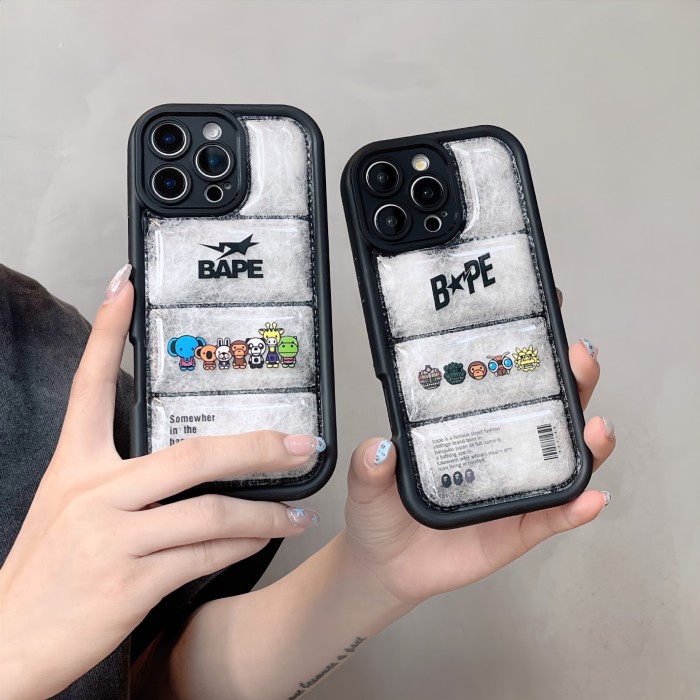 Transparent Vacuum-Formed Cotton Phone Case 8 colors 28685210