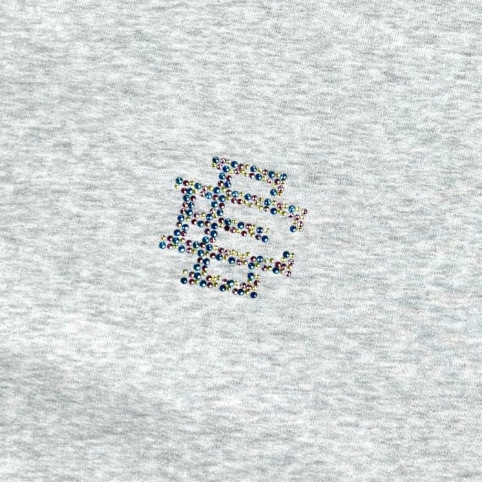 1:1 quality version Colorful Diamonds Logo Gray Hoodie & Pants Set 28685199