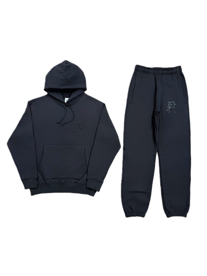 1:1 quality version Black Diamond Black Hoodie & Pants Set 28685187