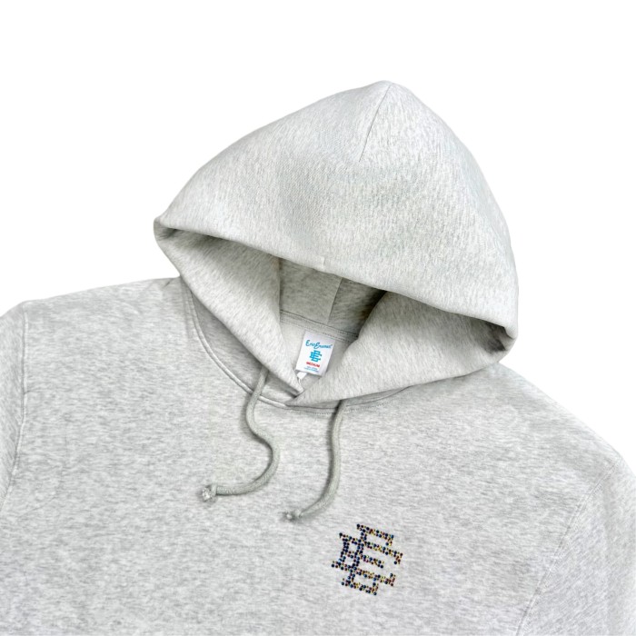 1:1 quality version Colorful Diamonds Logo Gray Hoodie & Pants Set 28685199