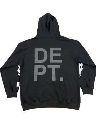 [buy more save more] Alphabet Flame Print Hoodie 28687364