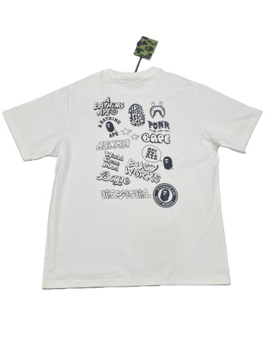 [buy more save more] Back Multiple Logo Prints Tee 28687373