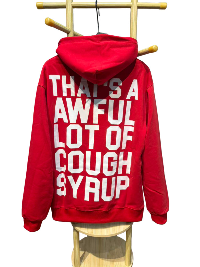 Classic Full-Back Letter Print Hoodie 2 colors 28687283