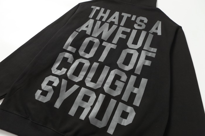 Classic Full-Back Letter Print Hoodie 2 colors 28687283