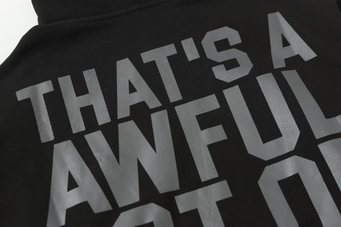 Classic Full-Back Letter Print Hoodie 2 colors 28687283