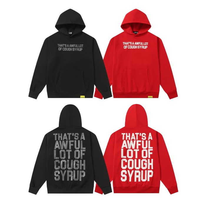 Classic Full-Back Letter Print Hoodie 2 colors 28687283