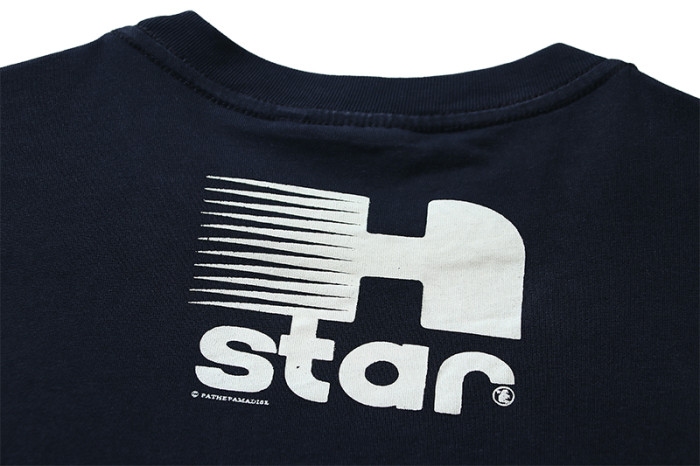 Large H Letter Logo Print Washed Version Tee 28690399