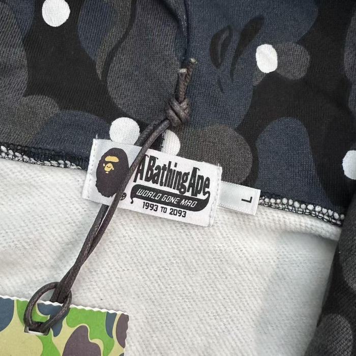  1:1 quality version Polka Dot Shark Zipper Hoodie 28690385