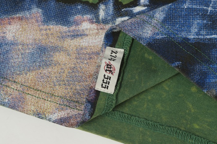 Skeleton Skate Print Washed Versiion Long Sleeve T-Shirt 2 colors 28691920