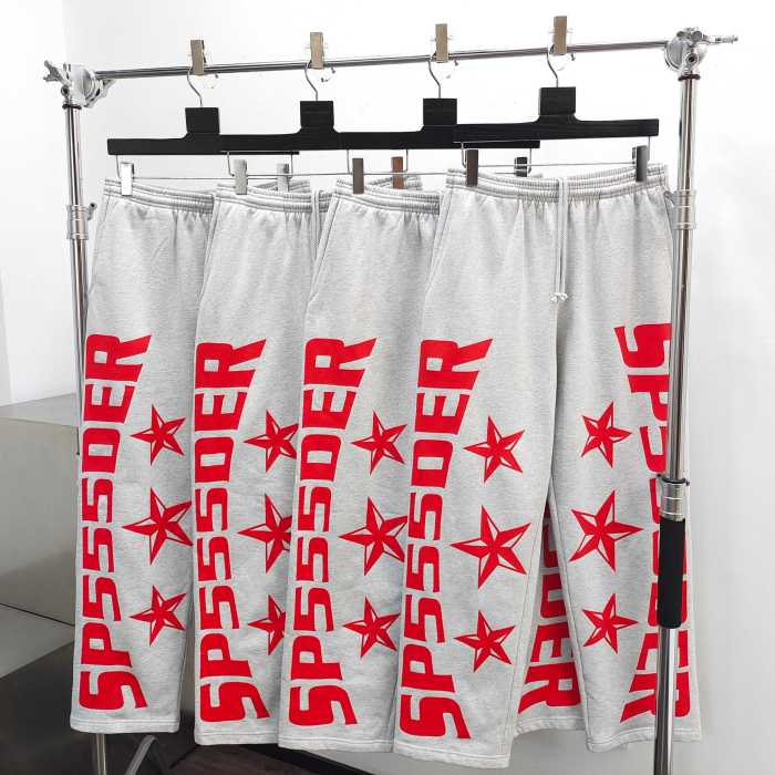 [Big & Tall for weights up to 220 lbs]1:1 quality version Red Letter Print Zipper Hoodie & Pants Set 28692870