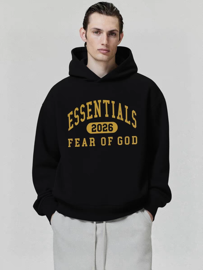 [Big & Tall for weights up to 220 lbs]1:1 quality version 2026 3D Silicone Letter Print Hoodie 28692793