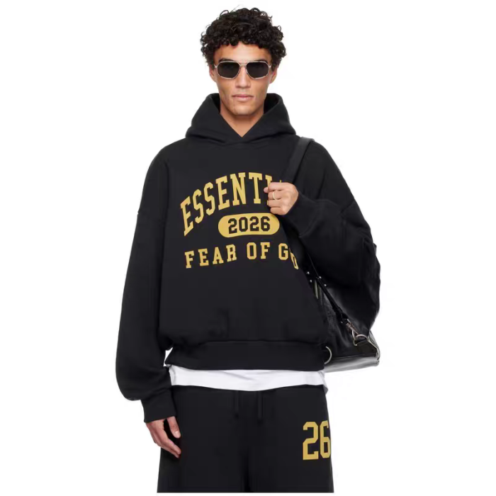 [Big & Tall for weights up to 220 lbs]1:1 quality version 2026 3D Silicone Letter Print Hoodie 28692793
