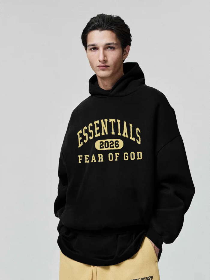 [Big & Tall for weights up to 220 lbs]1:1 quality version 2026 3D Silicone Letter Print Hoodie 28692793