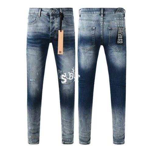 1:1 quality version Gradient-Washed Blue Jeans 28694042