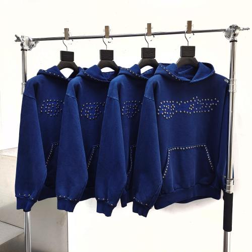 [Buy One Get One Free] 1:1 quality version Rivet Letter V3 Hoodie & Pants Set 28693922