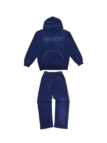 [Buy One Get One Free] 1:1 quality version Rivet Letter V3 Hoodie & Pants Set 28693922