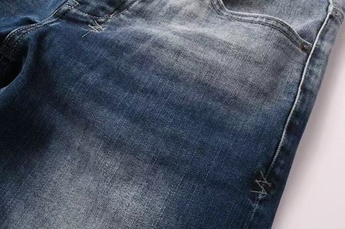 1:1 quality version Gradient-Washed Blue Jeans 28694042