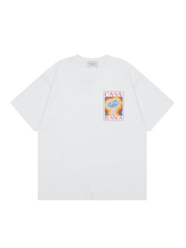 Pink Umbrella Cap Mushroom Print tee 2 colors 28695005