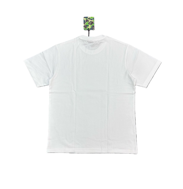1:1 quality version Ape Man Patchwork Pattern Printed Tee 2 colors 28694971