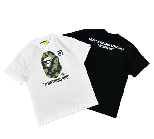 1:1 quality version Camouflage Ape Head Slogan Print Tee 2 colors 28694958