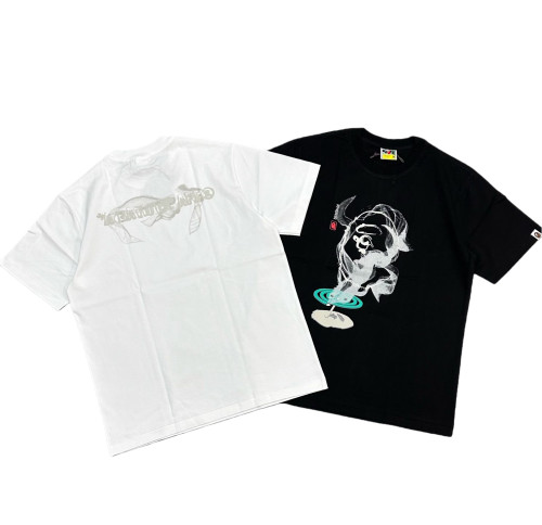 1:1 quality version Mosquito Coil Circle Ape Head Print Tee 2 colors 	 28694942