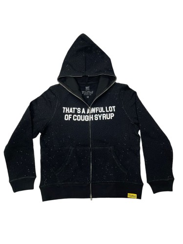 Fine Black and White Diamonds Print Hoodie 2 colors 28695006