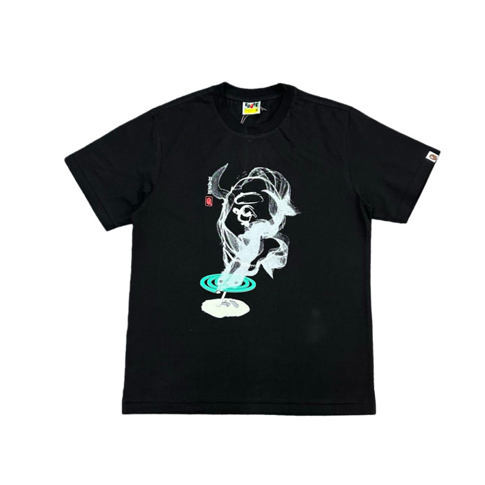 1:1 quality version Mosquito Coil Circle Ape Head Print Tee 2 colors 	 28694942