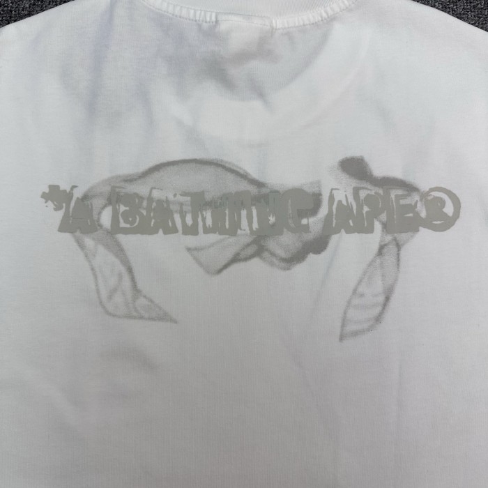 1:1 quality version Mosquito Coil Circle Ape Head Print Tee 2 colors 	 28694942