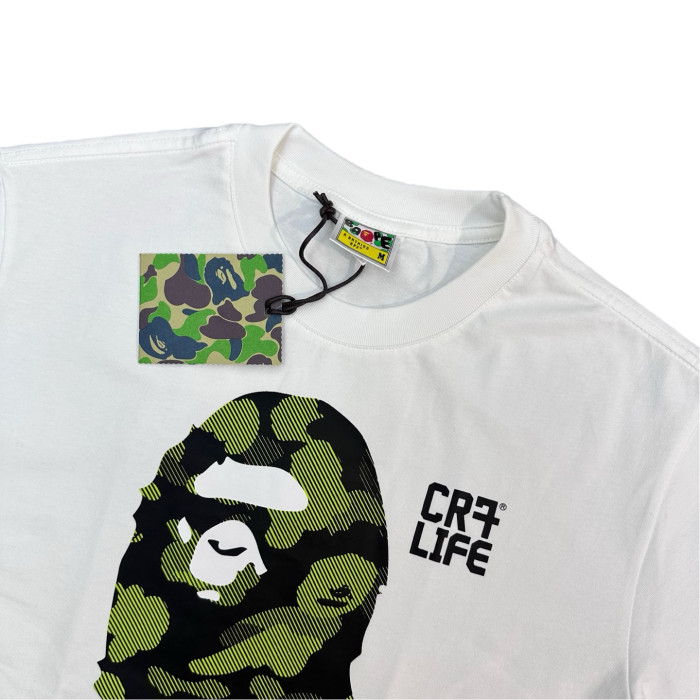 1:1 quality version Camouflage Ape Head Slogan Print Tee 2 colors 28694958