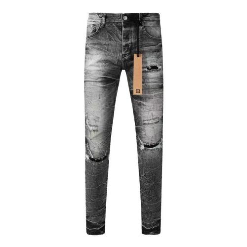 1:1 quality version Ragged Pattern Ripped Jeans 28700615