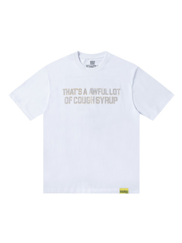 Rhinestone Letter Back Dollar Sign Print Tee 28702266