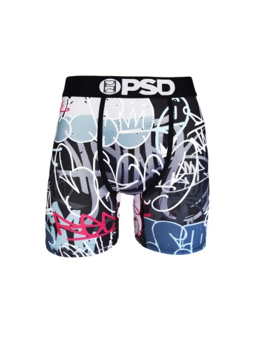 Freehand Doodle Print Boxer Briefs 28702278