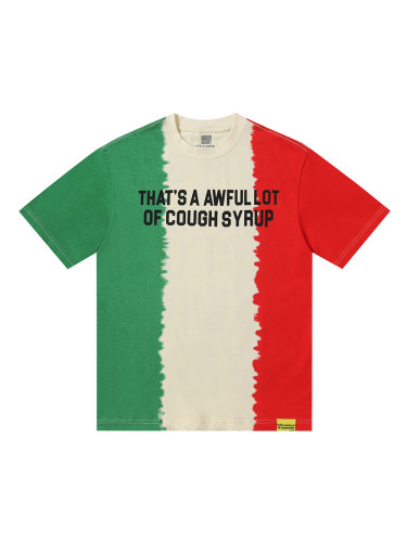 Tri-Color Patchwork Print Tee 2 colors 28703167