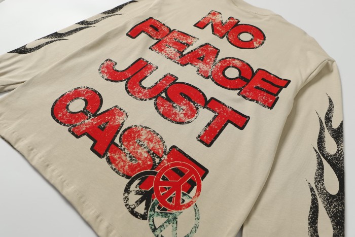 Mechanical Sense Deity Print Long Sleeve T-Shirt 2 colors 28704406