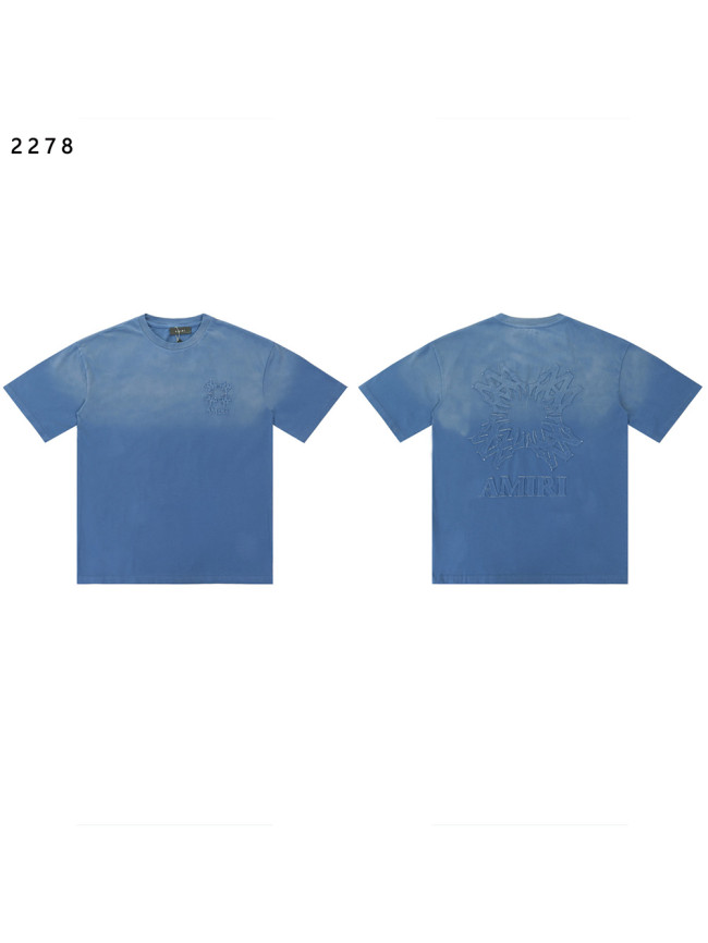 Embroidered Logo Washed Version tee 2 colors 28705497
