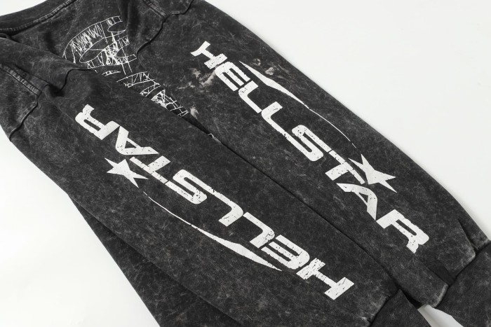 Spider Silk Logo Print Washed Version Long Sleeve T-Shirt 2 colors 28709938