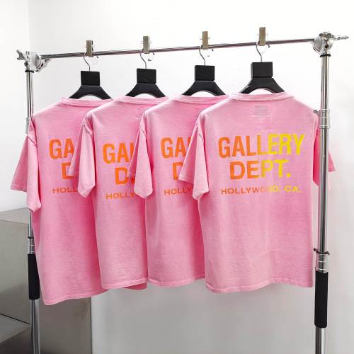 [Big & Tall for weights up to 260 lbs]1:1 quality version Fake Pocket Gradient Letter Print Tee 28710760