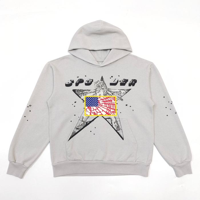 1:1 quality version National Flag Girl Printed Hoodie 2 colors 28710767
