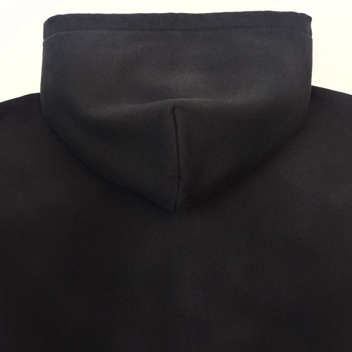 [Big & Tall for weights up to 260 lbs]1:1 quality version White Letter Print Zipper Hoodie 28710763