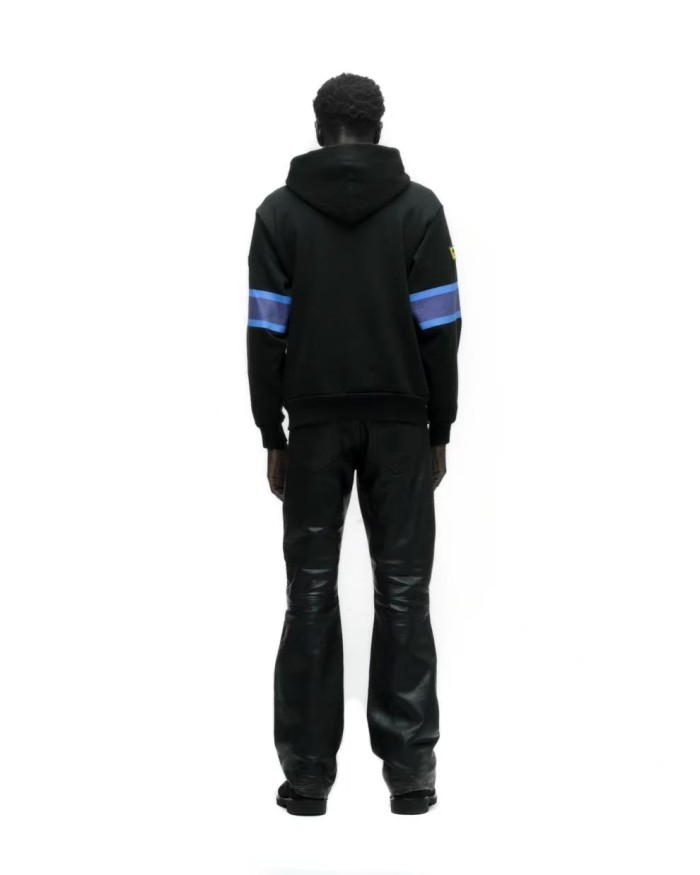 [Big & Tall for weights up to 220 lbs]1:1 quality version Embroidered Motorcycle Label Zipper Hoodie 28710764