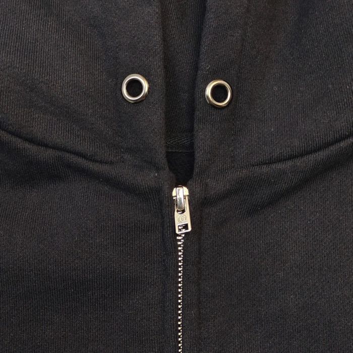 [Big & Tall for weights up to 260 lbs]1:1 quality version White Letter Print Zipper Hoodie 28710763