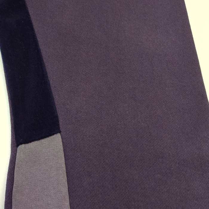 [Big & Tall for weights up to 260 lbs] 1:1 quality version Deep Blue French Letter Patchwork Pants 28710762
