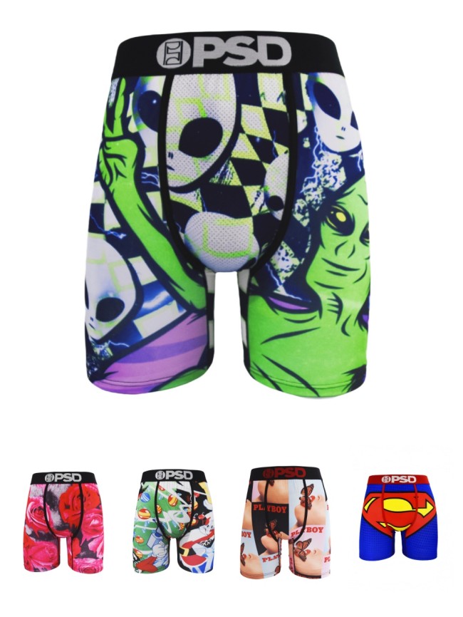 Rose Alien Butterfly Print Boxer Briefs 5 colors 28712043