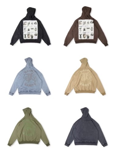 1:1 quality version Rivet Hoodie 6 colors 28712913