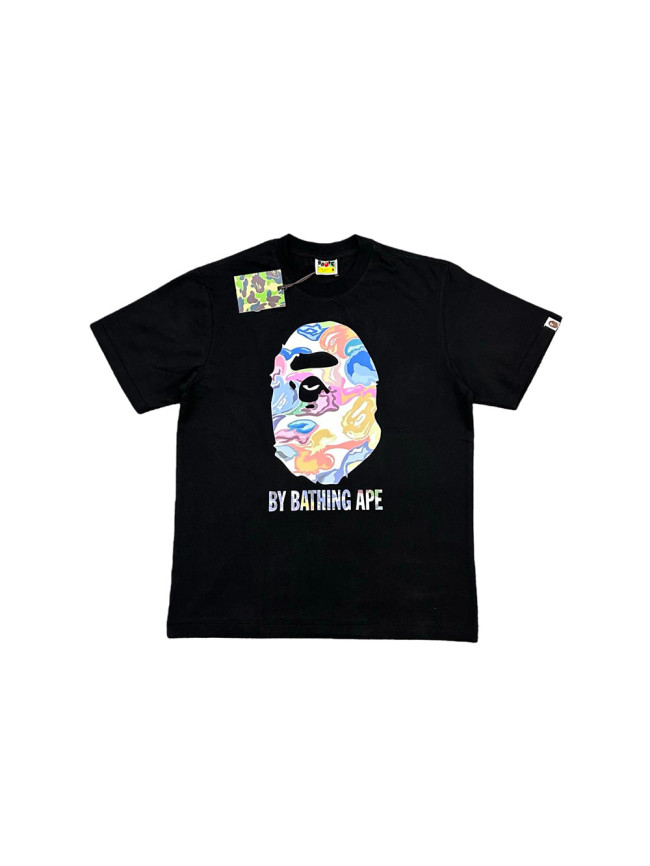 1:1 quality version Artistic Camouflage Ape Head Print Tee 2 colors 28746628
